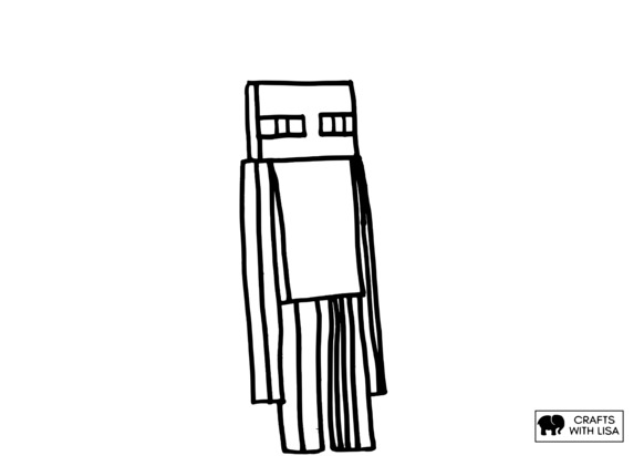 minecraft pictures to print of endermen
